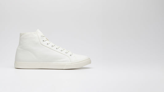 Elliott High-Top Recycled Canvas Sneakers